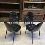 Philippe Starck tarafından tasarlanan 4 Cassina Caprice sandalye