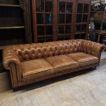 Amerikan Vintage Chesterfield Deri Koltuk