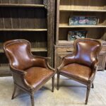 İtalyan Deri Çift Berjer