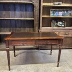 Fransız ahşap çalışma masası