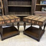 Pulaski Amerikan çift yan sehpa