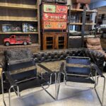 Wassily Chair deri çift koltuk