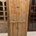 Naturel Meşe Ağacı Dolap