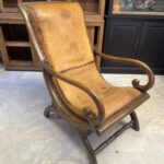 Vintage deri tekli berjer