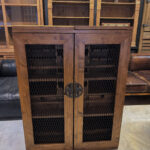 Meşe ağacı bar dolabı