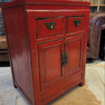 Uzakdoğu Kırmızı Zen Dolap