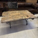 Eski kapı orta sehpa