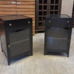 Endüstriyel metal çift dolap