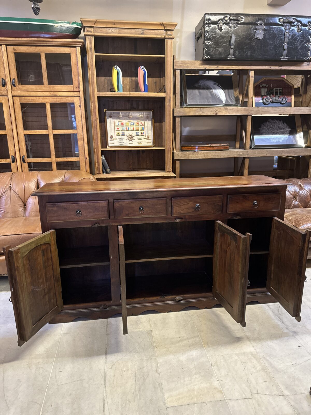 Kervan Sisam ağacı konsol - Görsel 2