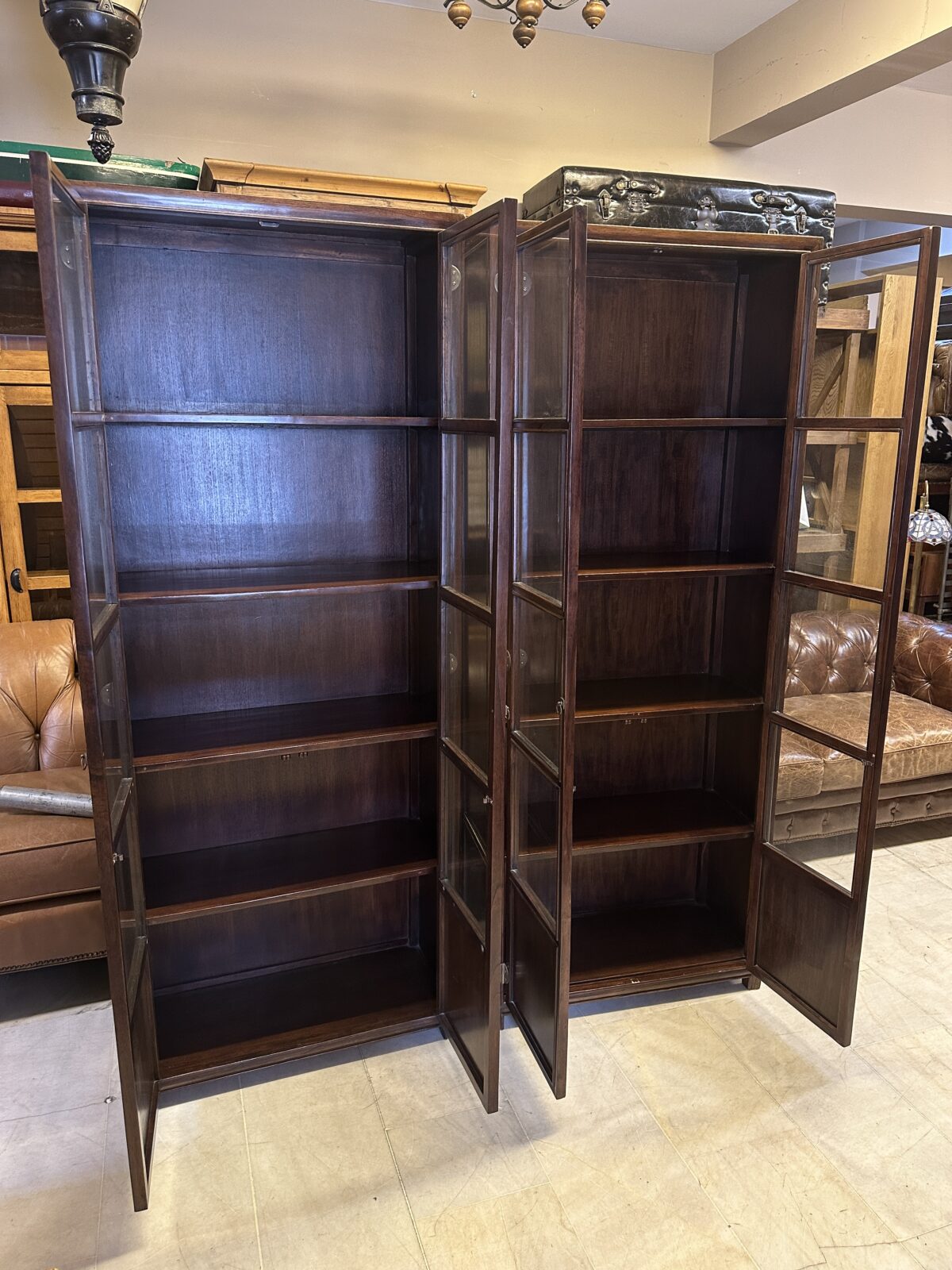 Mudo Tik Ağacı Çift Büfe - Görsel 2