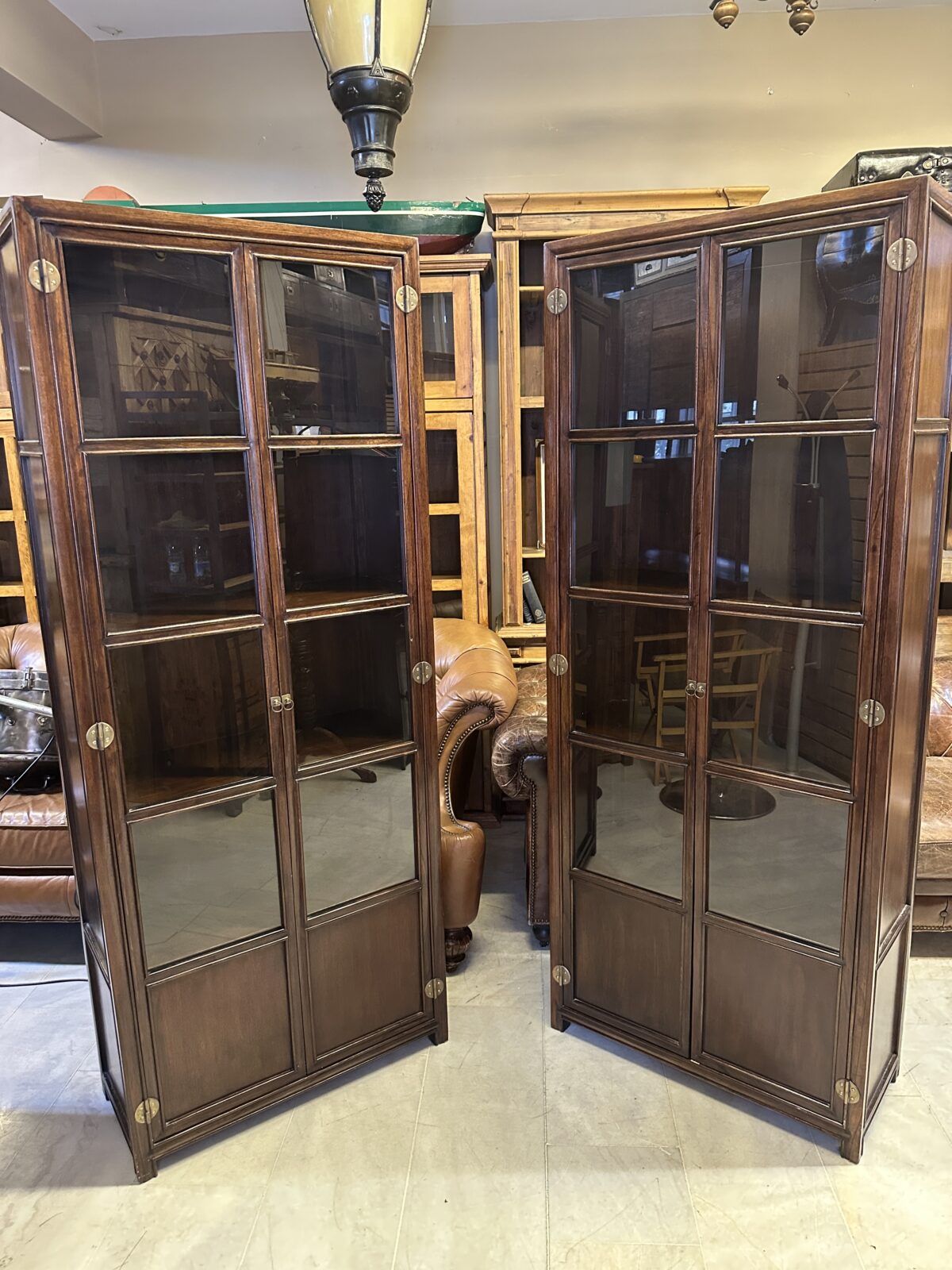 Mudo Tik Ağacı Çift Büfe - Görsel 1