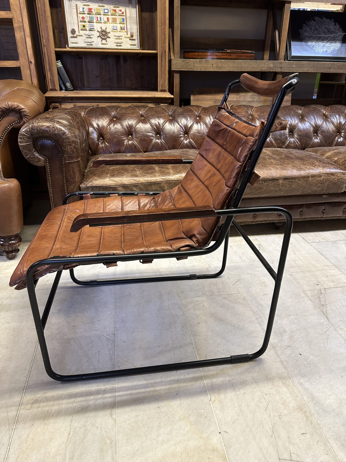 Endüstriyel Deri Berjer - Görsel 2