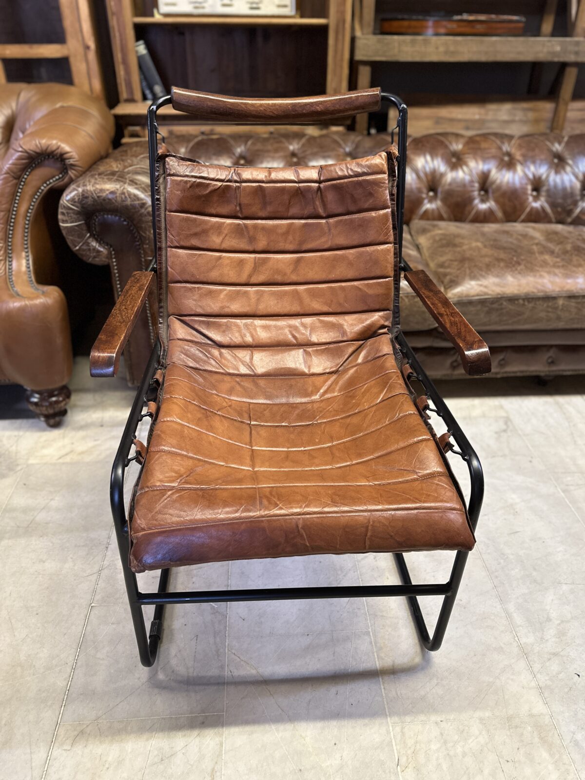 Endüstriyel Deri Berjer - Görsel 5