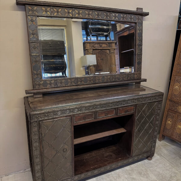 Kervan Vintage aynalı konsol