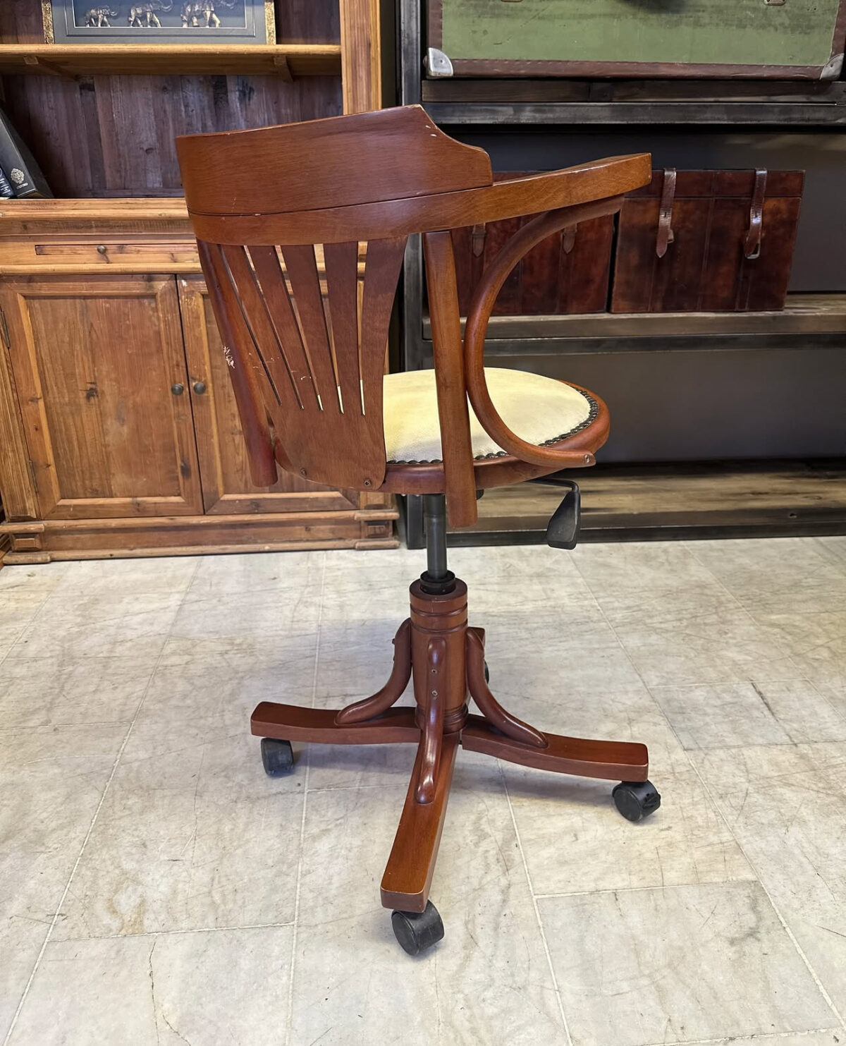 Mudo ahşap çalışma sandalyesi - Görsel 2