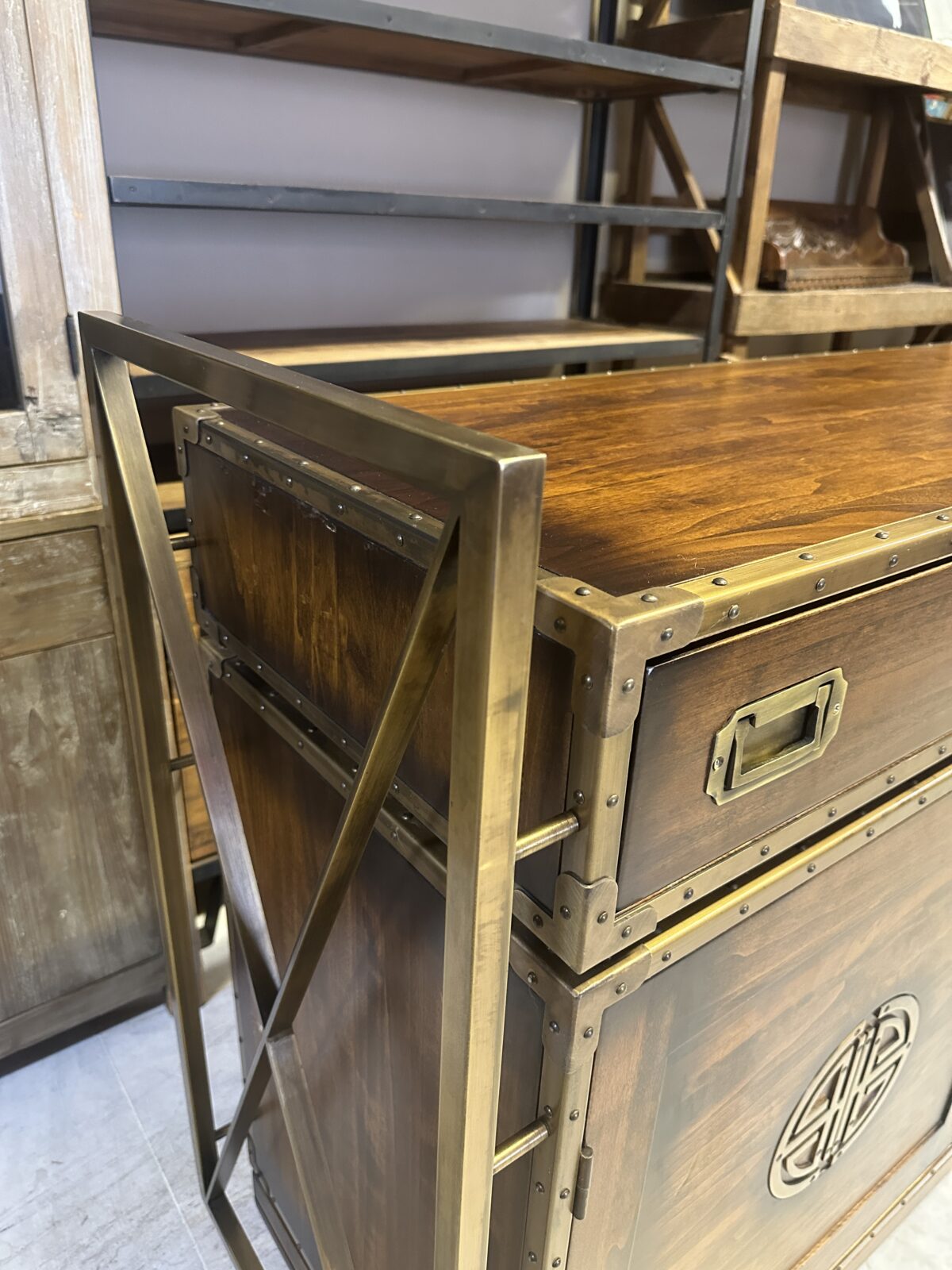 SHERWOOD LOFT KOLEKSİYONU AHŞAP KONSOL - Görsel 5