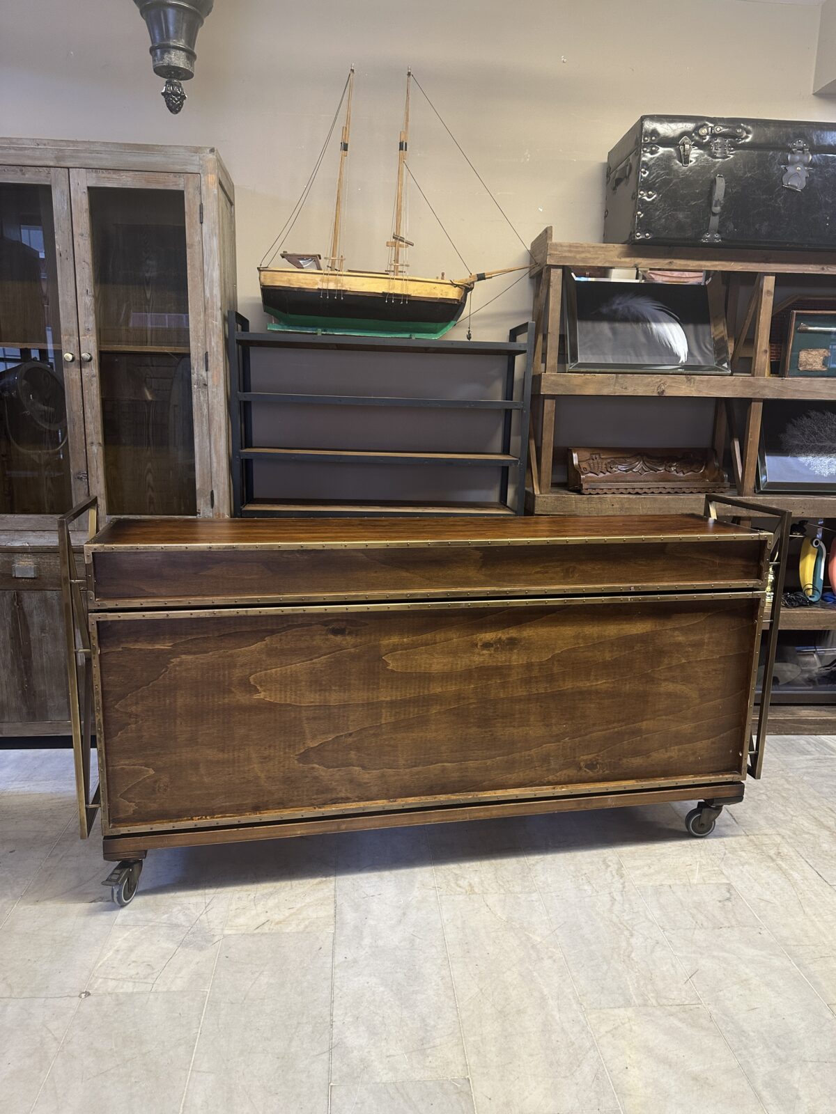 SHERWOOD LOFT KOLEKSİYONU AHŞAP KONSOL - Görsel 8