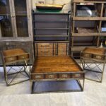 Sherwood Loft Koleksiyonu Pirinç Sehpa Takımı