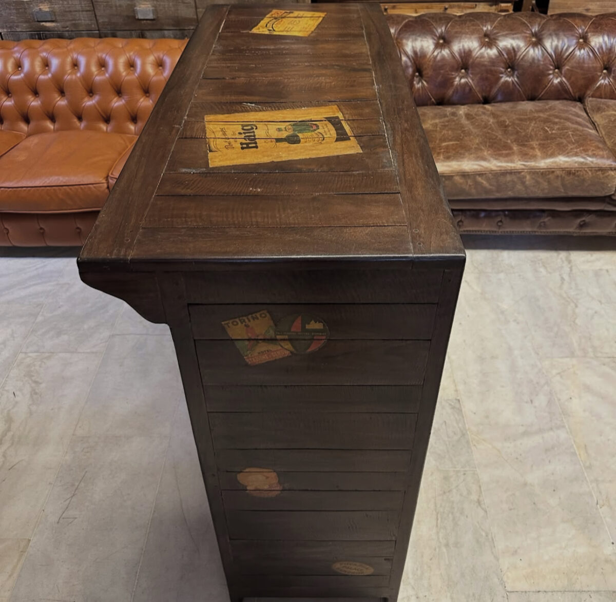 Mudo seyahat ahşap konsol - Görsel 5