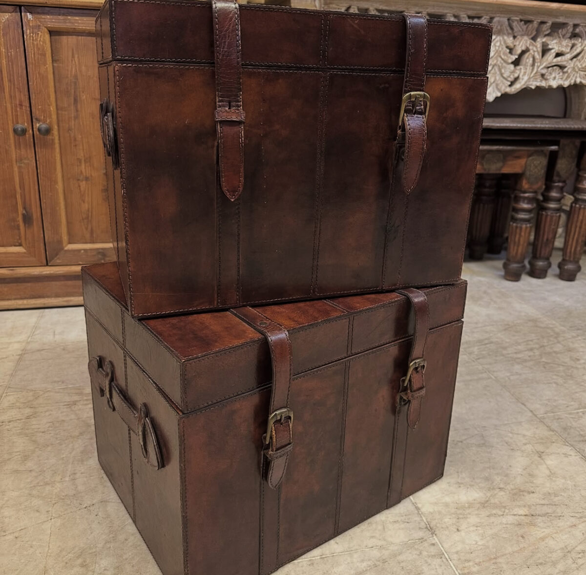 BALMUIR OXFORD DERİ SANDIK - Görsel 1