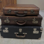 Vintage deri bavul çanta 🧳