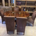 Kervan Sisam ağacı masa sandalye