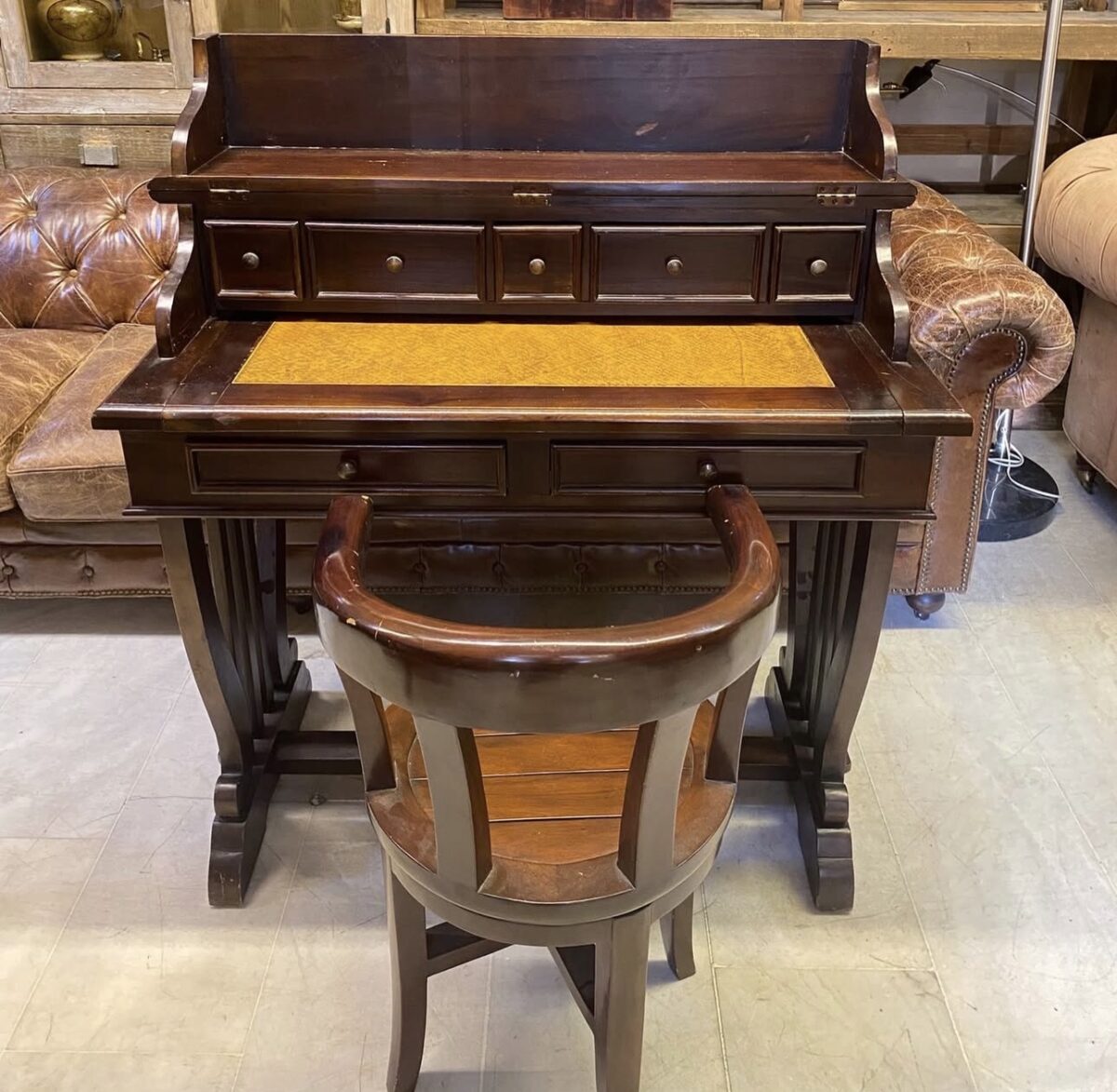 Mudo ahşap çalışma masası - Görsel 1