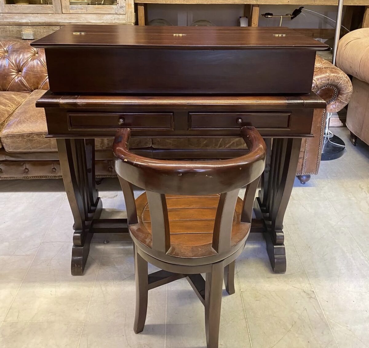 Mudo ahşap çalışma masası - Görsel 4