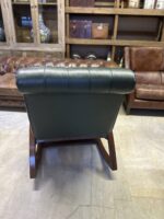 Vintage deri sallanan sandalye - Görsel 3