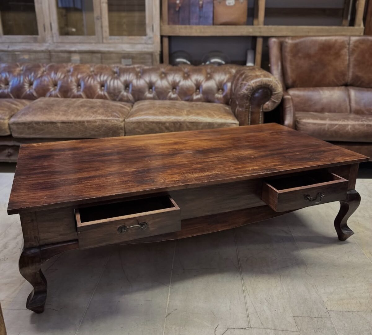 Kervan ahşap orta sehpa - Görsel 1