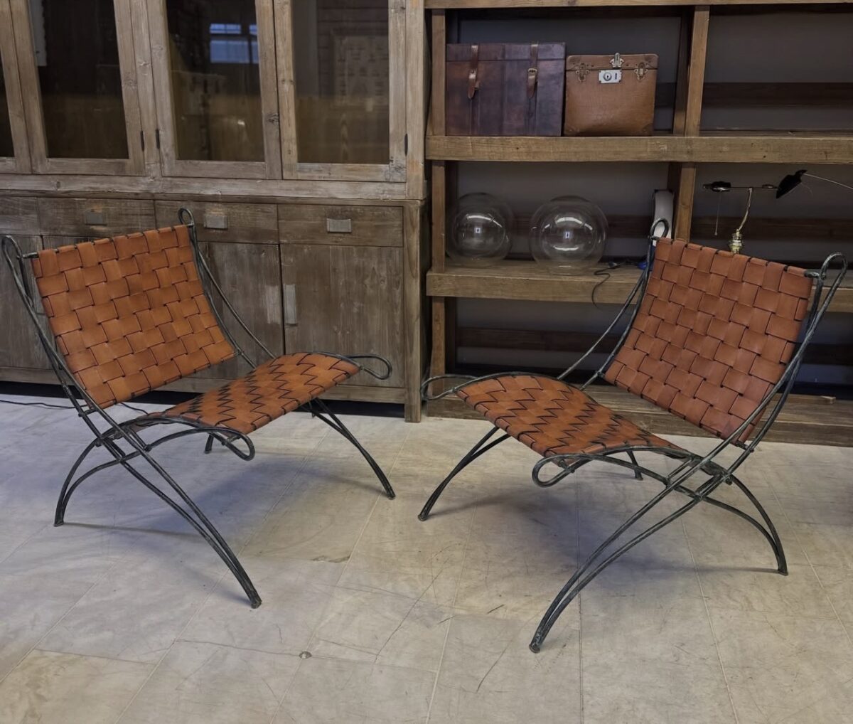 Ferforje deri katlanır çift tekli - Görsel 1