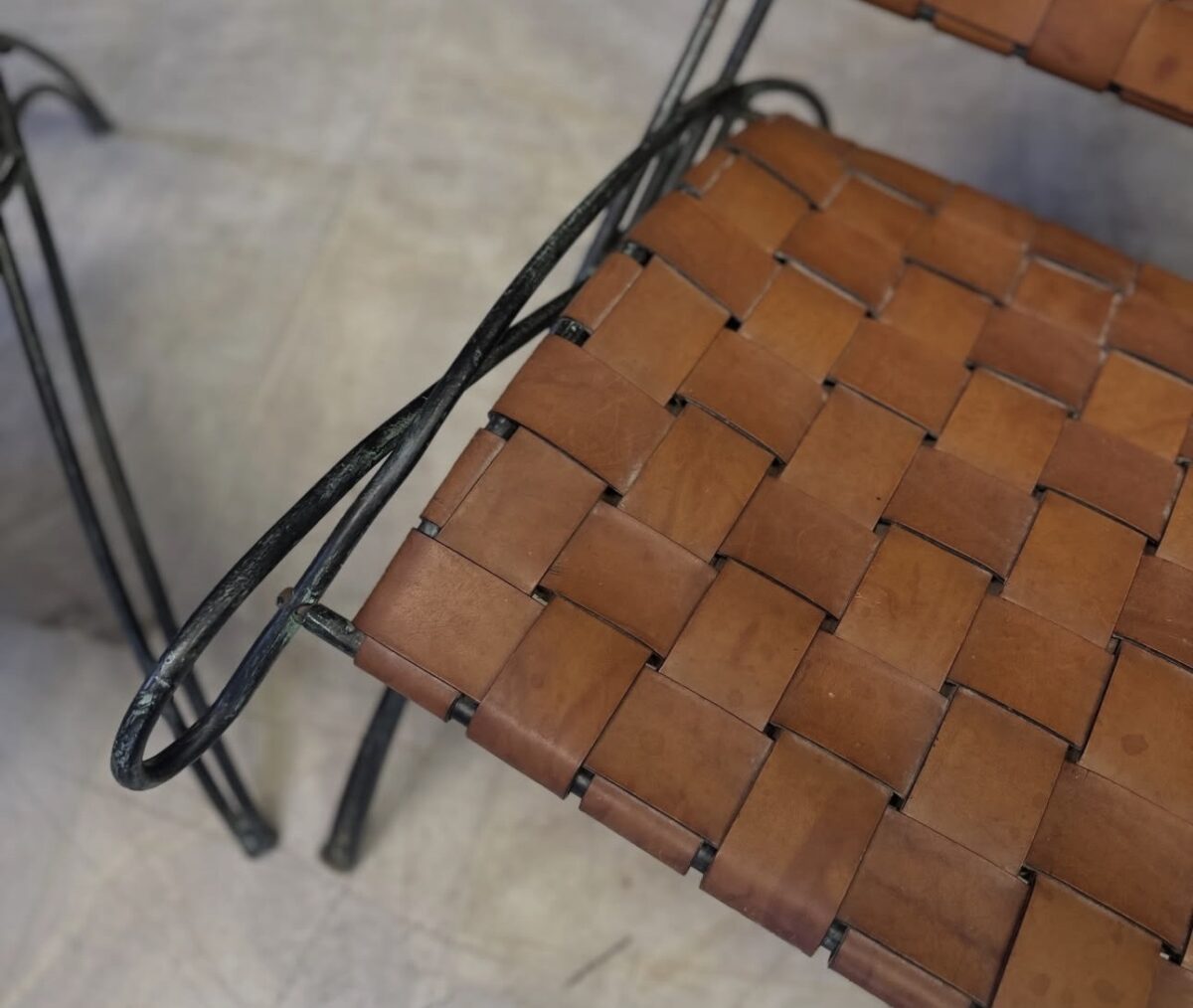 Ferforje deri katlanır çift tekli - Görsel 4