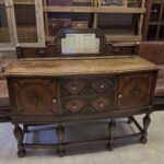 Fransız antika ahşap konsol