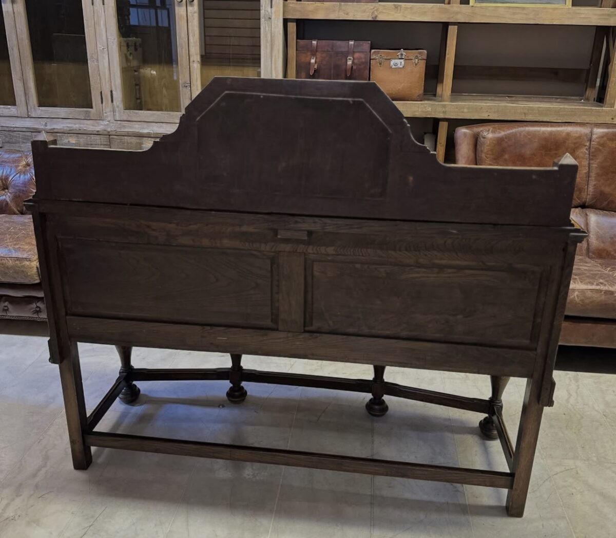 Fransız antika ahşap konsol - Görsel 4