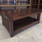 Kervan ahşap orta sehpa