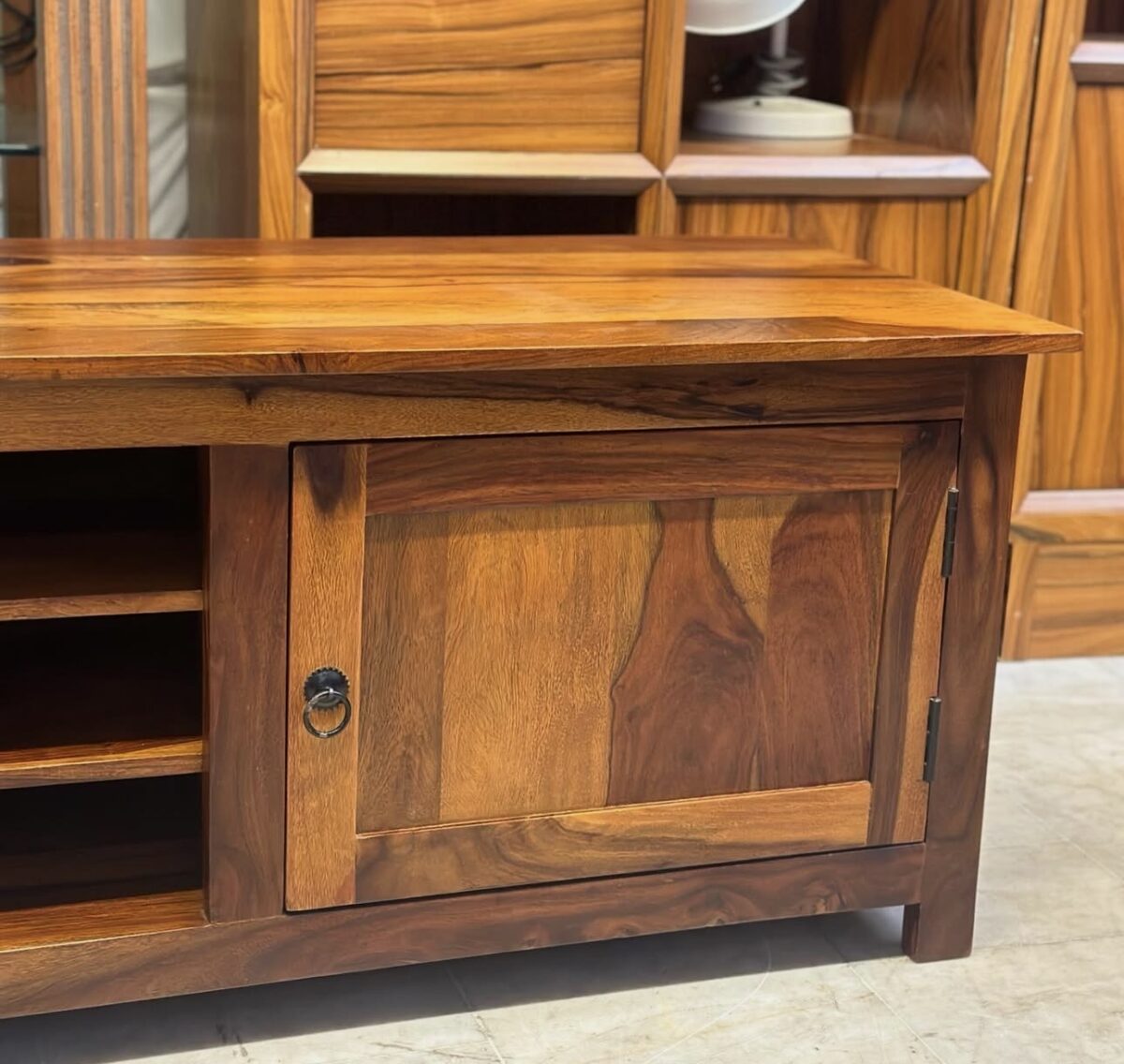 Mudo Sisam Ağacı Tv Sehpası - Görsel 5