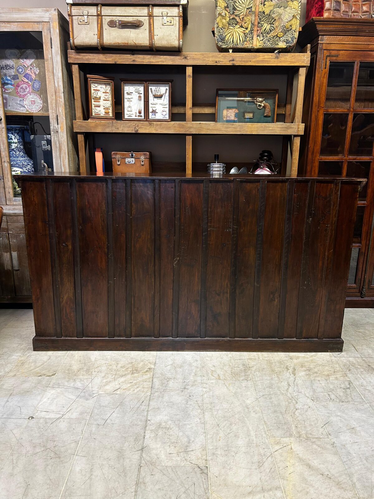 ANTİKA AHŞAP KONSOL - Görsel 3