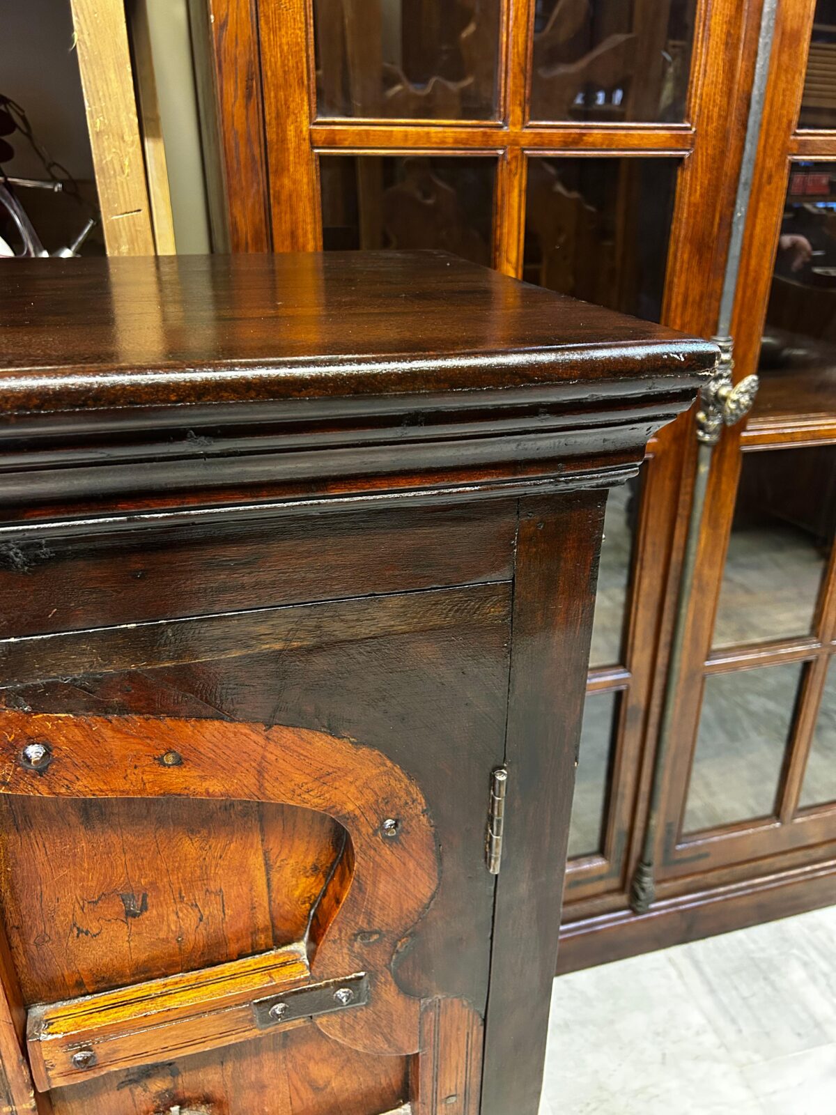 ANTİKA AHŞAP KONSOL - Görsel 7