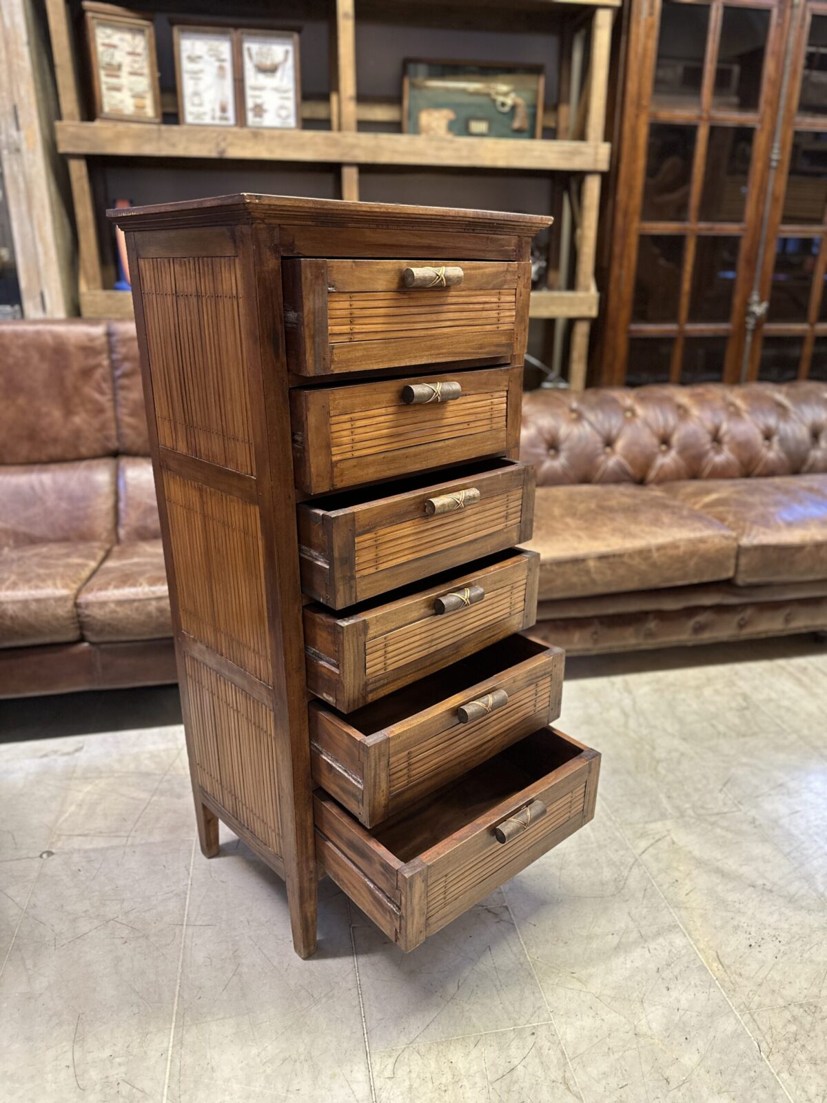 Mudo bambu Şifonyer - Görsel 1