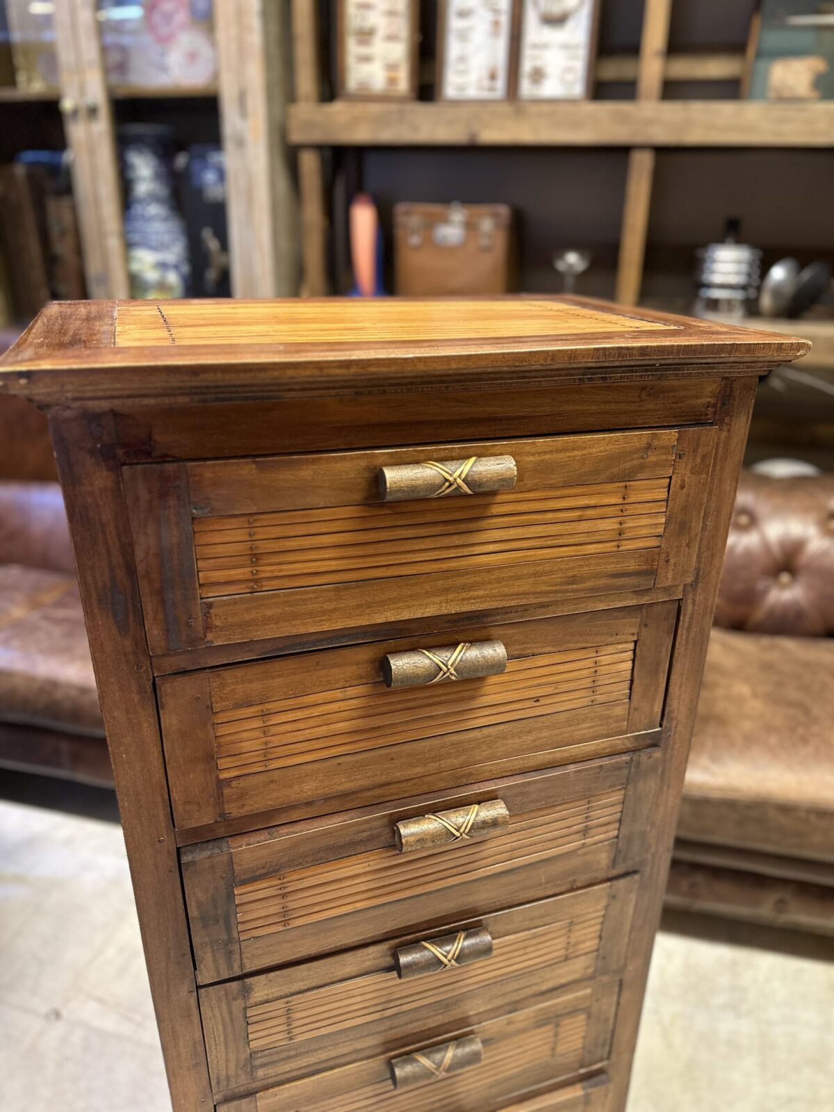 Mudo bambu Şifonyer - Görsel 5