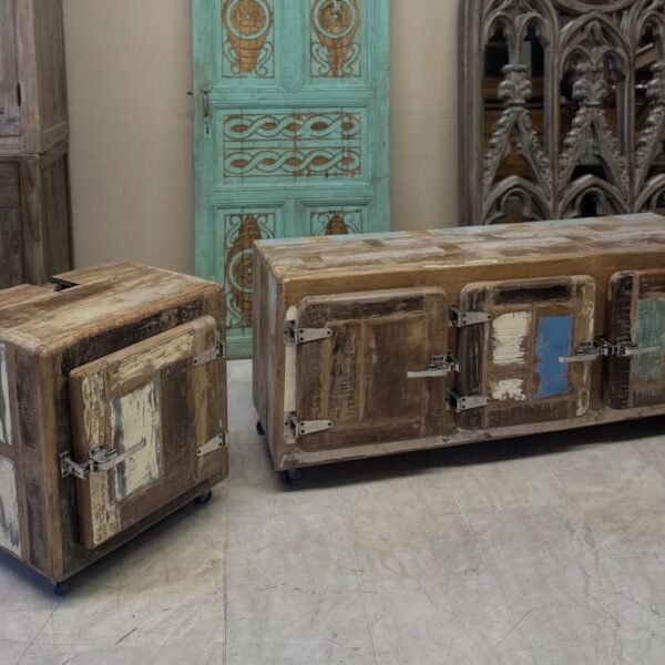 Mudo Endüstriyel ahşap dolap