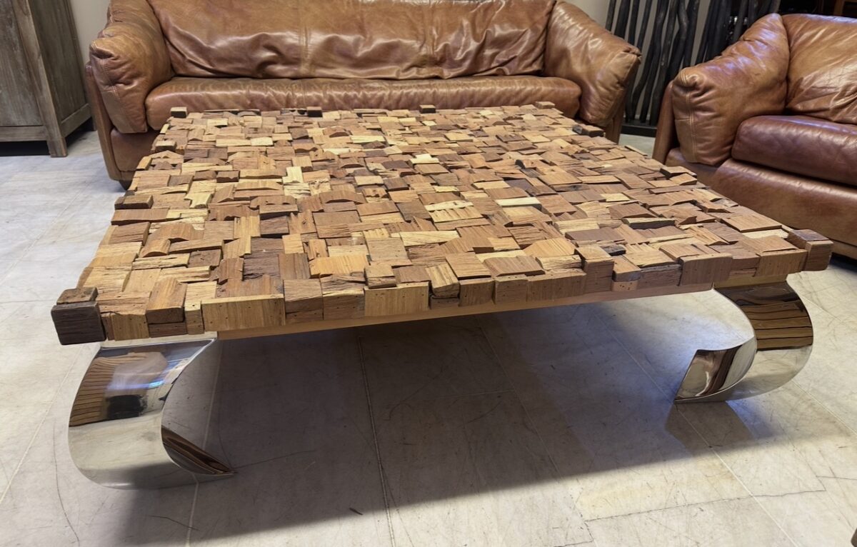 Mudo ahşap orta sehpa - Görsel 1