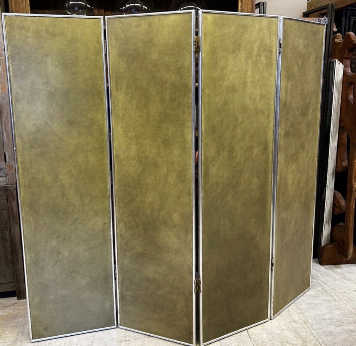 Maithland-Smith ahşap paravan - Görsel 2