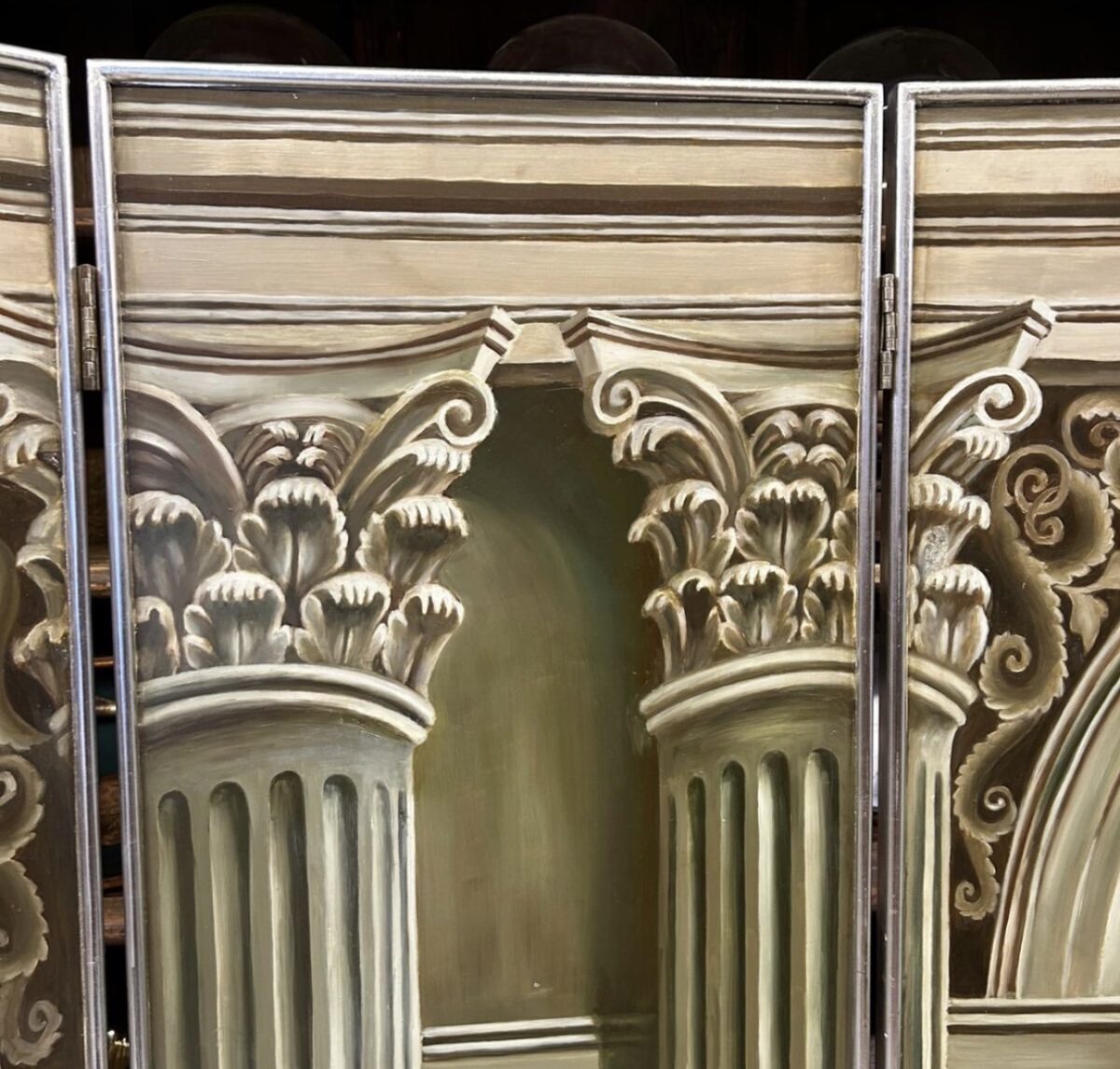 Maithland-Smith ahşap paravan - Görsel 3