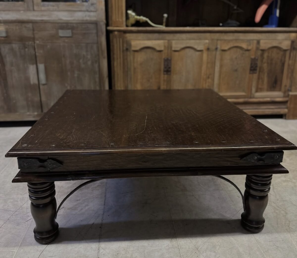 Kervan ahşap orta sehpa - Görsel 2