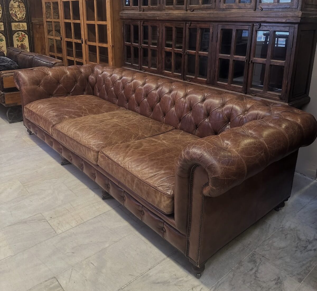 Mudo Kensington Dörtlü Deri Koltuk - Görsel 2