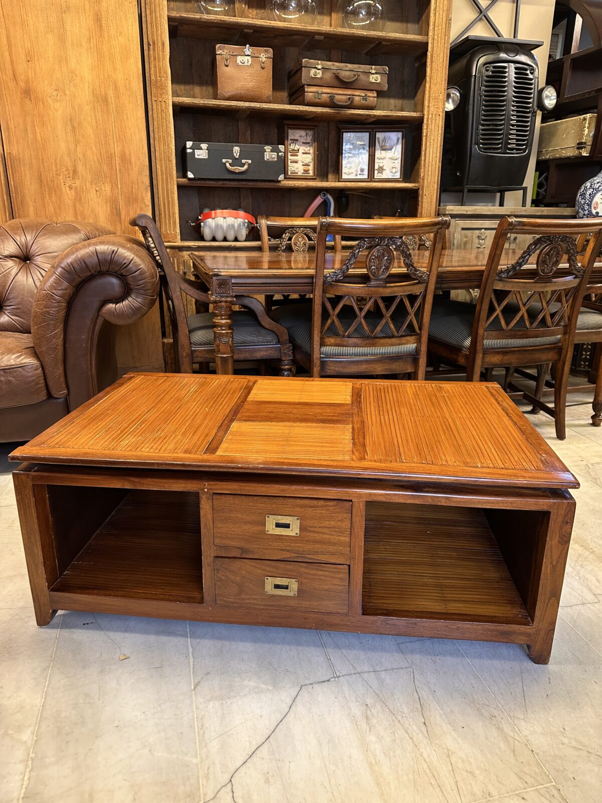 Mudo bambu orta sehpa - Görsel 4