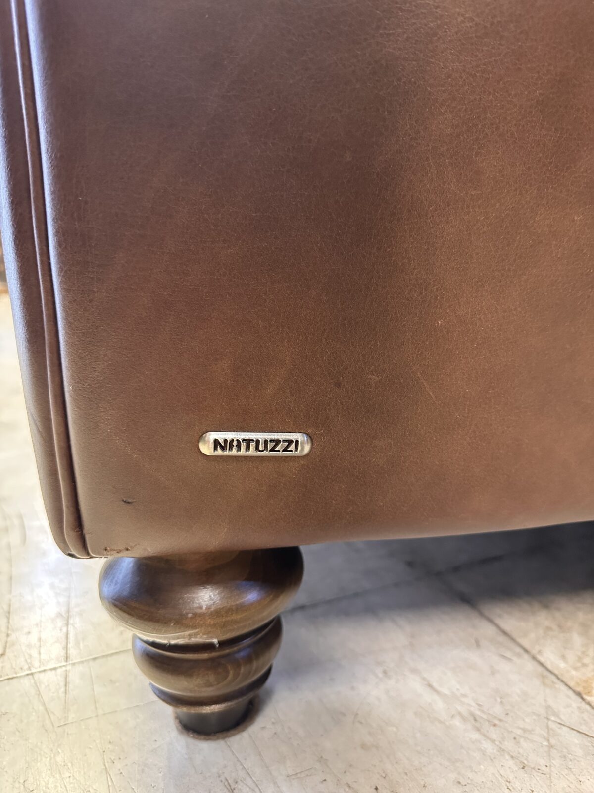 Natuzzı Chesterfield Deri Koltuk - Görsel 3