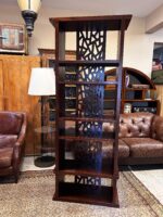 Uzakdoğu ahşap çift kitaplık - Görsel 2