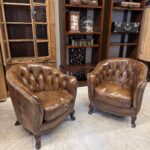 Timothy Oulton Vintage Deri Berjer